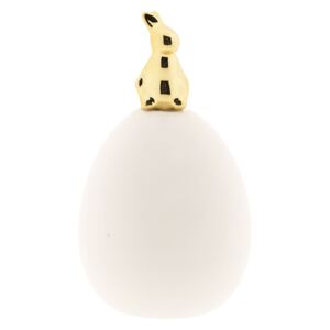Dekoračné vajcia so zlatým králikom - Ø 10 * 13 cm
