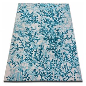 Luxusný kusový koberec akryl Troja modrý, Velikosti 80x150cm