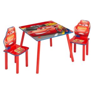 Detský stôl so stoličkami Cars Vl s