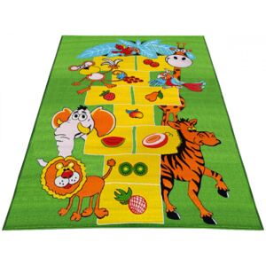 Detský kusový koberec Bambi zelený, Velikosti 160x220cm