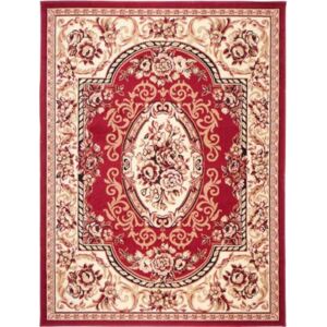 Kusový koberec PP Amorie červený, Velikosti 60x100cm