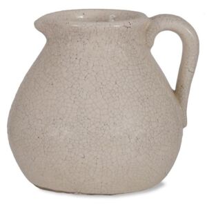 Biela váza v tvare džbánu Garden Trading Ravello, 3,8 l