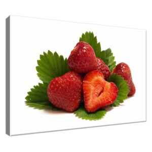 Obraz na plátne Zdravé červené jahody 30x20cm 2314A_1T
