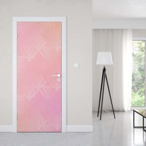 GLIX Fototapeta na dvere - Pink Abstract Texture