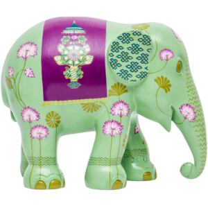 Soška slona TARA ASTAMANGALA zelená H10cm