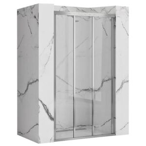 REA - ALEX posuvné sprchové dvere - chróm, 80 x 190 cm, REA-K0287