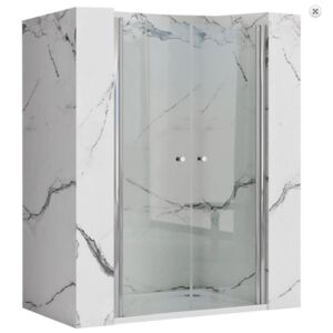 REA - WESTERN N2 dvojkrídlové sprchové dvere - chróm lesklý, 80 x 190 cm, REA-K9992