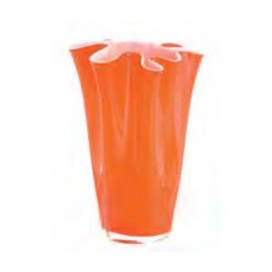 Váza WAVE OL00559 oranžová H30cm