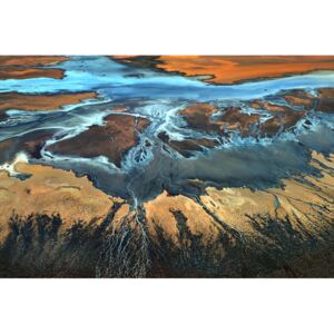 Umelecká fotografia California Aerial - The Desert From Above, Tanja Ghirardini