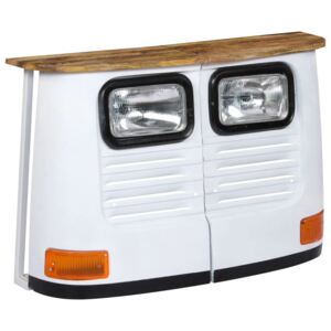 Komoda v tvare nákladného auta mangovníkové drevo biela