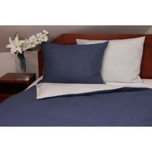 Bavlnené posteľné obliečky Flowers blue 140×200/70×90 cm