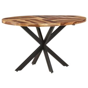 Jedálenský stôl 140x80x75 cm akáciové drevo so sheeshamovou úpravou