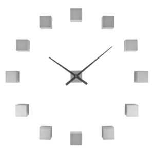 Kreatívne nástenné hodiny - Karlsson DIY Cubic Silver