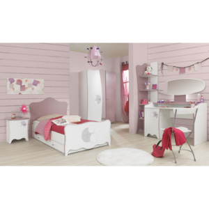 Detská izba pre dievča Elisa G50 - Regál: 50x194x37
