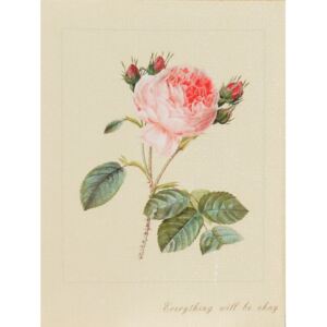 Obraz na plátne - Šípová ruža, 30x40 cm