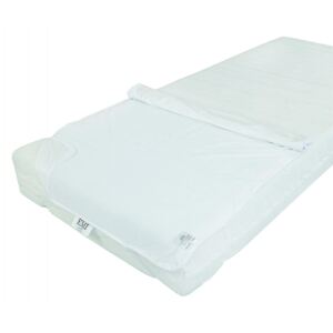 Plachta posteľná nepremokavá biela EMI 90x200 cm