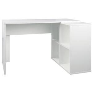 LIVARNO® Písací stôl s policami, biely (800000131)