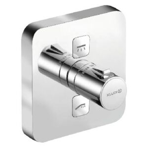 Kludi Push - Termostatická batéria pod omietku na 2 spotrebiče, chróm 389110538