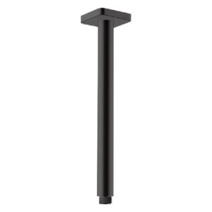 Hansgrohe Vernis Shape - Prívod od stropu 300 mm, matná čierna 26407670