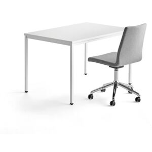 Kancelárska zostava: Stôl Modulus + konferenčná stolička Perry
