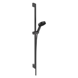 Hansgrohe Pulsify Select - Set sprchovej hlavice, 3 prúdy, tyče 959 mm a hadice, matná čierna 24170670