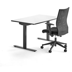Kancelárska zostava: Stôl Nomad + kancelárska stolička Milton