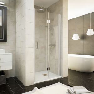 Aquatek DYNAMIC B8 100 - Sprchové dvere zalamovacie 97-101cm, čiré sklo