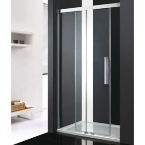Aquatek Nobel B2 - Luxusní sprchové dveře zasouvací s brzdou 142-146cm, sklo 8mm