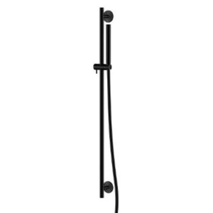 STEINBERG - Sprchová souprava se sprchovou tyčí 900 mm a ruční sprchou, černá mat (100 1601 S)