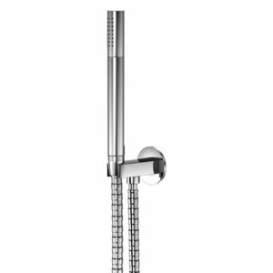 STEINBERG - Sprchová souprava, chrom (držák ruční sprchy s přívodem vody, ruční sprcha, kovová hadice) (170 1670)