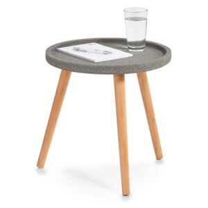 Zeller, Odkladací stolík "CONCRETE", priemer 40 cm, 17000