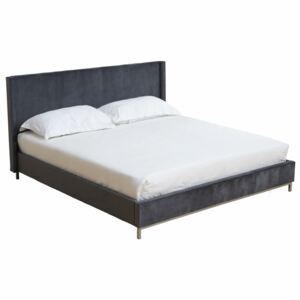 Manželská posteľ 180 cm Tinrum (sivá) (s roštom). Akcia -12%. Vlastná spoľahlivá doprava až k Vám domov