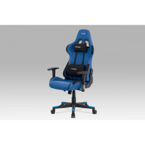 Kancelárská stolička KA-F05 BLUE modrá Autronic