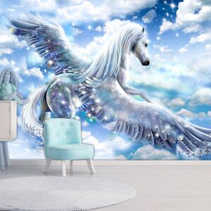 Fototapeta Bimago - Pegasus (Blue) + lepidlo zadarmo 200x140 cm