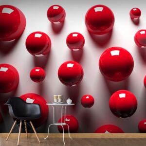 Fototapeta Bimago - Red Balls + lepidlo zadarmo 200x140 cm