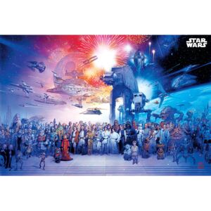 Plagát, Obraz - Star Wars - Universe, (91,5 x 61 cm)