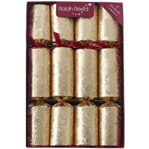 Sada 8 vianočných crackerov Robin Reed Decadence Gold
