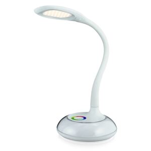 Polux RGB LED Stolná lampa COSMOS 6,5W/230V biela SA0788 + záruka 5 rokov zadarmo