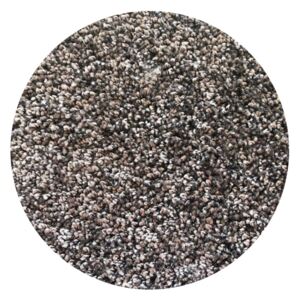 Vopi koberce Kruhový koberec Capri hnedý - 57x57 (průměr) kruh cm