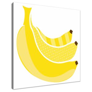 Obraz na plátne Banány 30x30cm 4118A_1AI