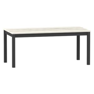 Jedálenský stôl Robin - dub biely/čierna