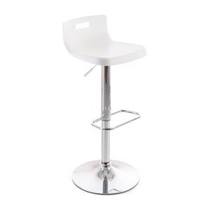G21 Barová stolička Teasa plastová white
