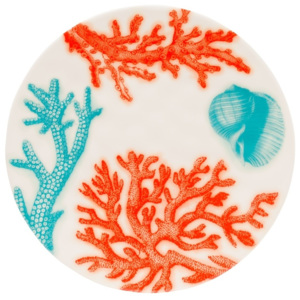 Melamínový tanier s potlačou Navigate Coral
