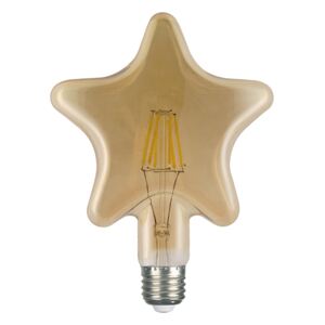 ACA DECOR Retro LED žiarovka Star Gold