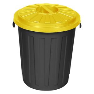 Plastový odpadkový kôš Mattis 45 l, žltá