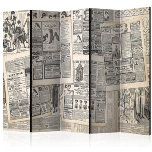 Paraván - Vintage Newspapers II [Room Dividers] 225x172 7-10 dní