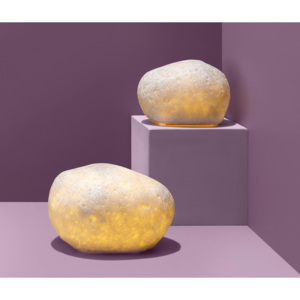 Dekoračné kamene s LED, 2 ks