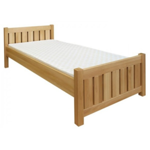 Drevená posteľ KATKA - buk 200x100 - buk