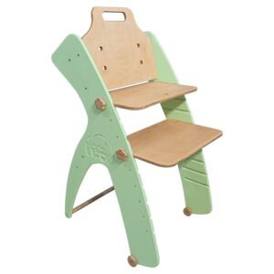 Detská rastúca stolička Smart Leo Simple - mätová zelená