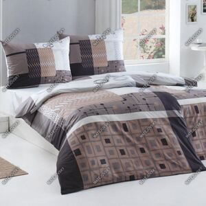 Matějovský posteľné obliečky Nomine hnedá bavlna štandardná dĺžka